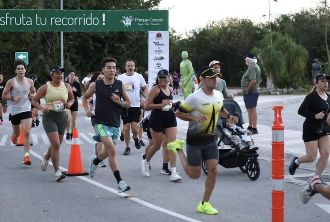 Cancún atrae corredores extranjeros con el turismo deportivo