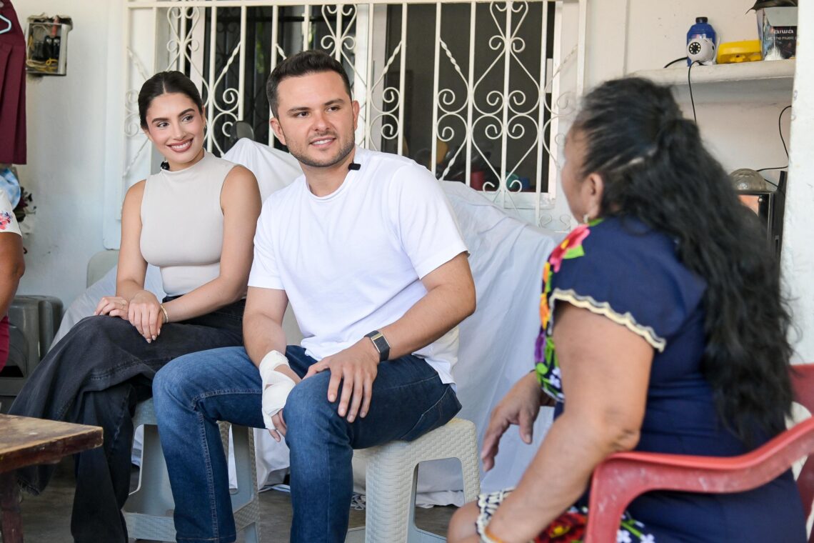 La transformación en Cancún se construye escuchando a las familias desde sus colonias: Pablo Bustamante