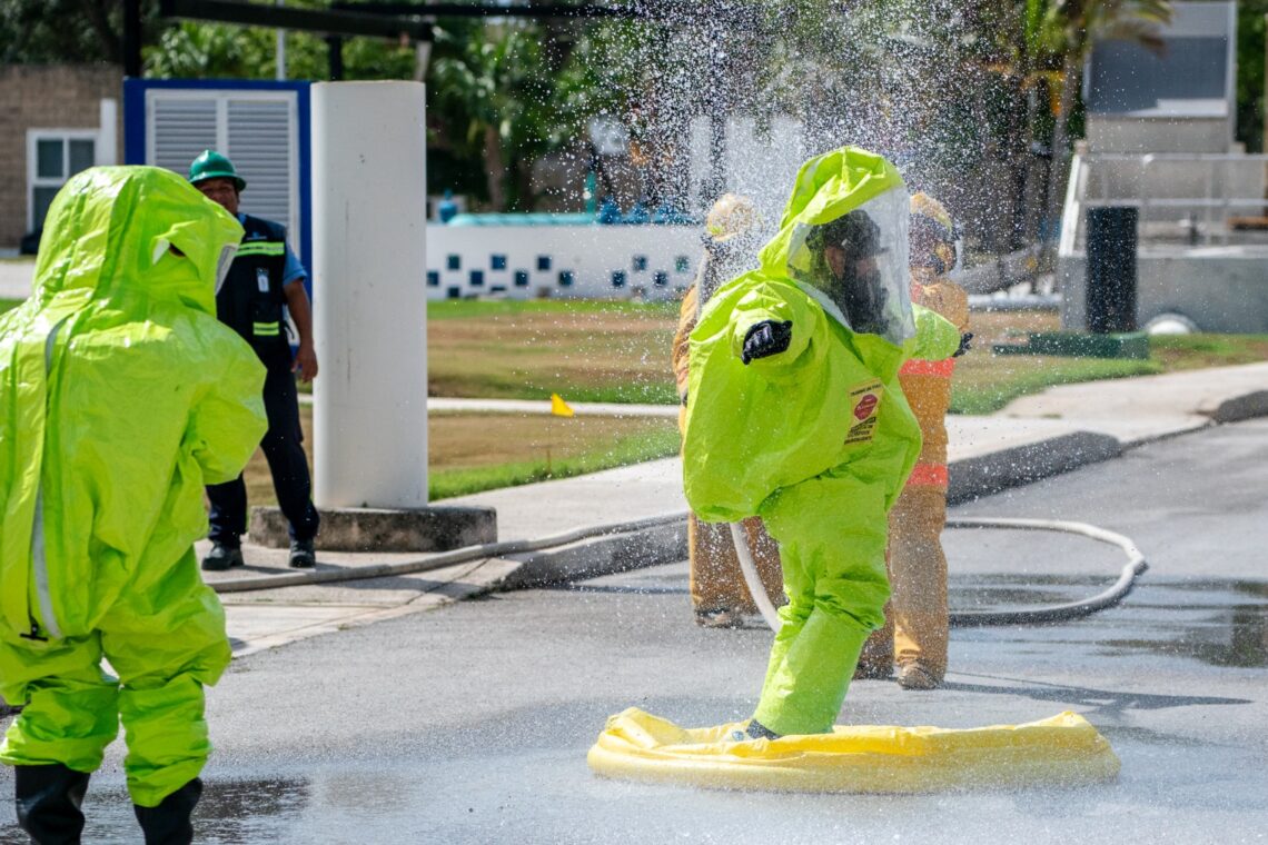 Tecnología y preparación: Aguakan realiza con éxito simulacro de emergencia en 14 minutos