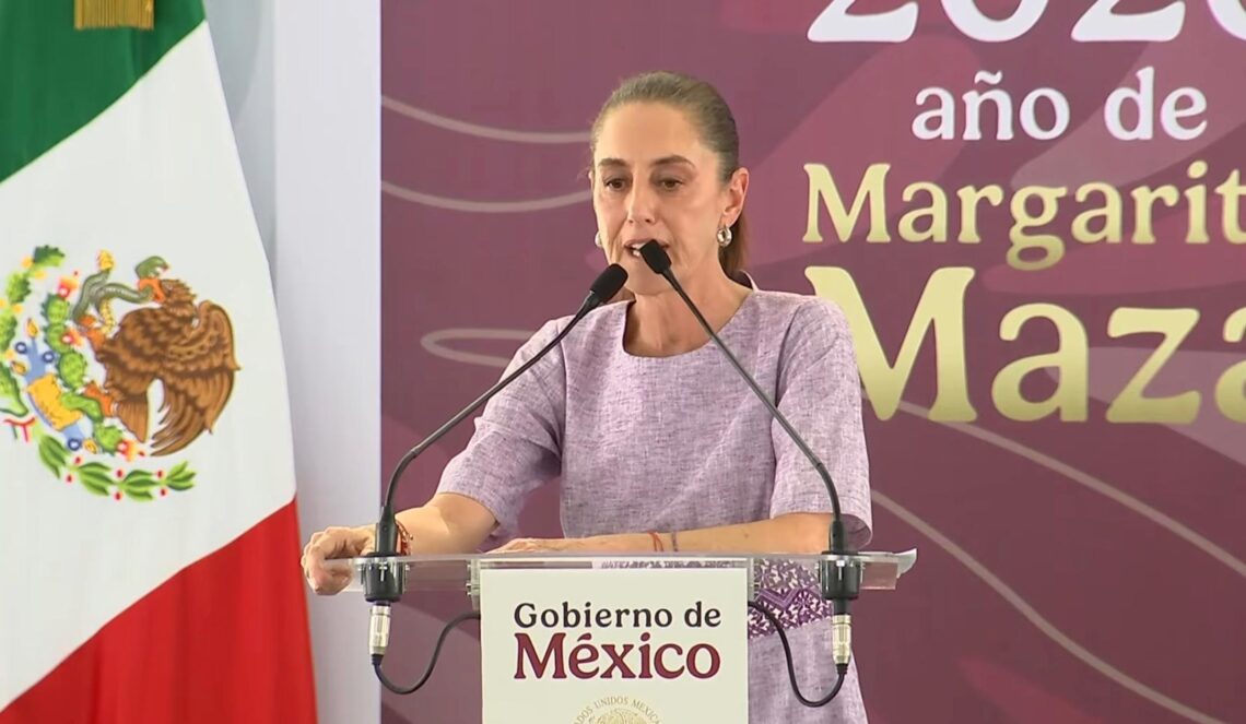 Sheinbaum acusa de “infiltrados del PRIAN” a manifestantes en Colima