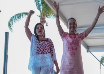 Mara Lezama reconoce una 4T con sello claudista