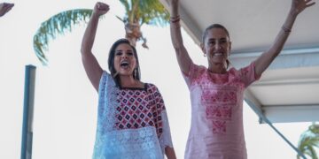 Mara Lezama reconoce una 4T con sello claudista