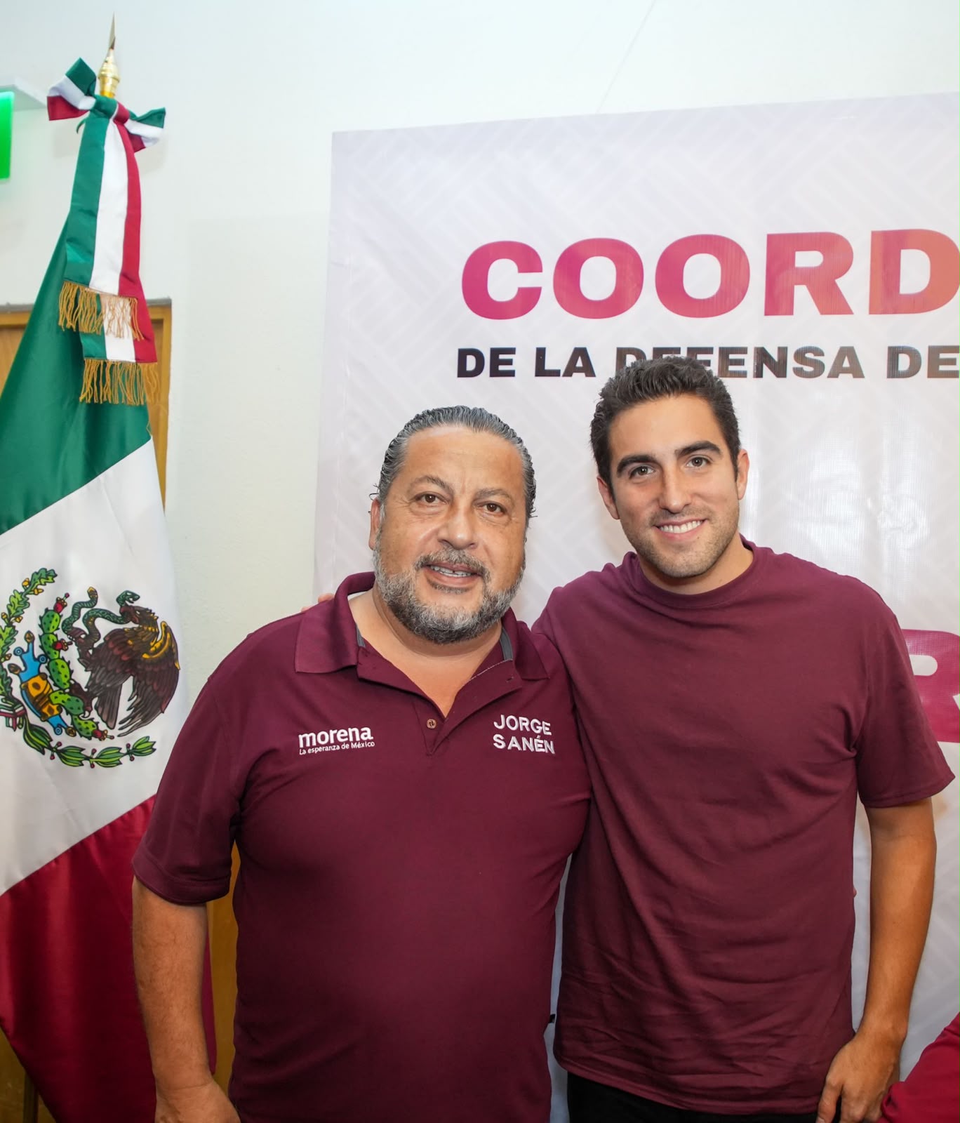 Jorge Sanén refrenda respaldo a Gino Segura y llama a fortalecer la unidad de morena en Quintana Roo