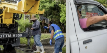 Lluvia de 120 mm deja encharcamientos en Cancún; hay operativo