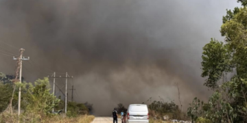 Basurero de Felipe Carrillo Puerto arde desde hace más de un mes