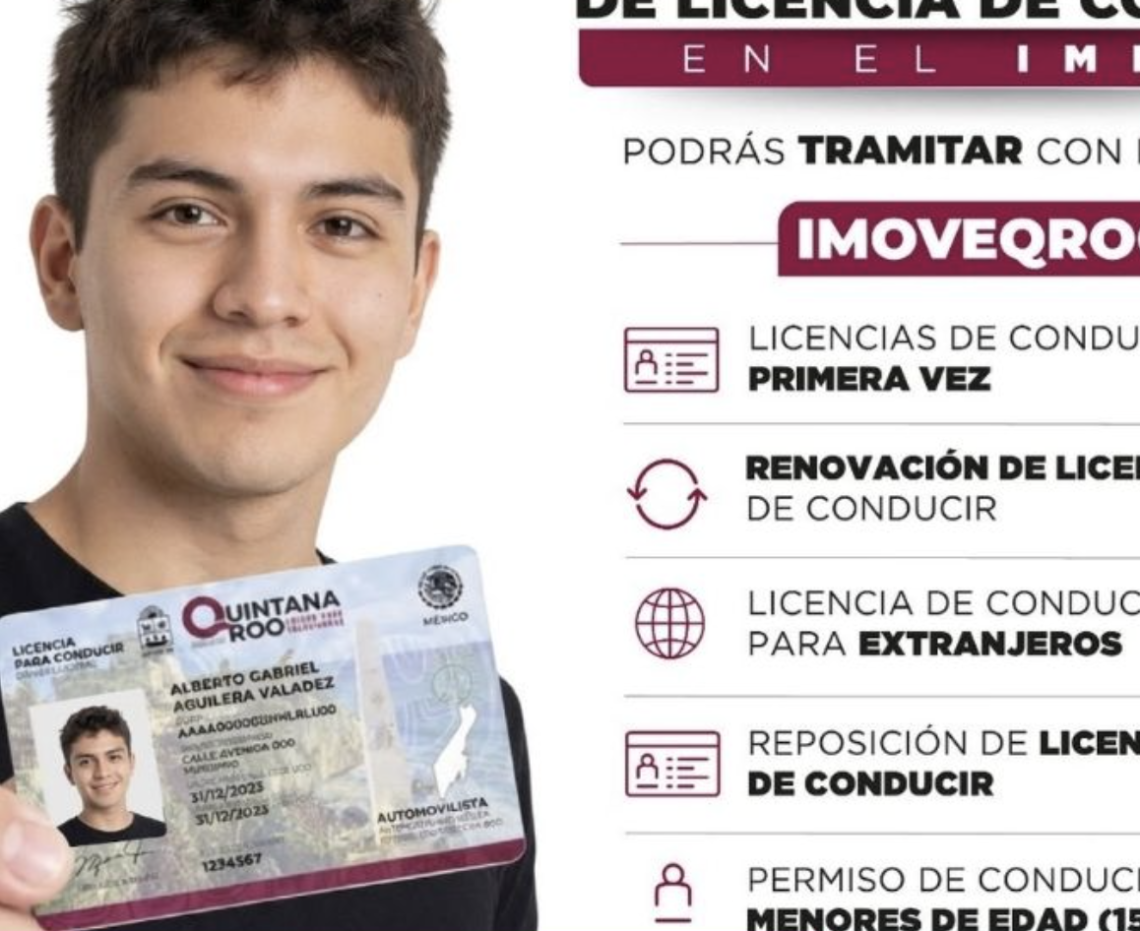 Abren nuevo módulo para tramitar licencias de conducir en Cancún