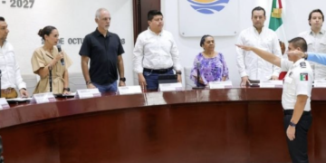 Ana Paty toma protesta a mandos de Tránsito y Policía Turística