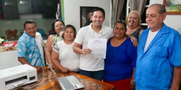 Renán Sánchez Tajonar se registra para la Coordinación Municipal en Cozumel