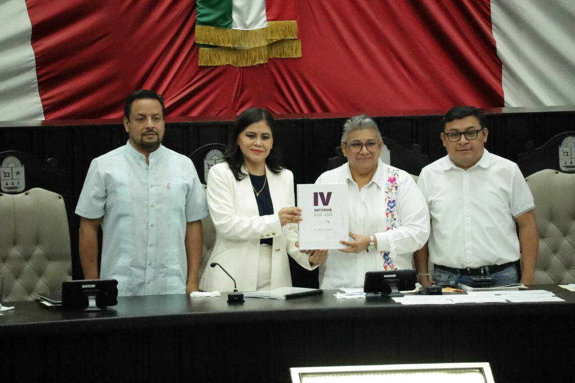 Presenta Consejera Presidenta Rubí Pacheco Pérez, informe de labores y resultados del IEQROO 2025–2026