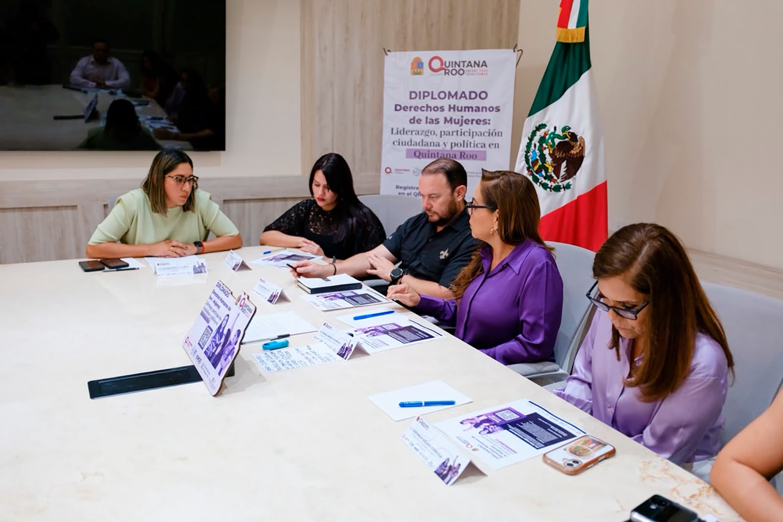Abre Gobierno de Mara Lezama nuevo diplomado para fortalecer liderazgo y participación política de las mujeres