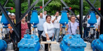 Arranque del cárcamo Zetina Gasca de Aguakan en Puerto Morelos