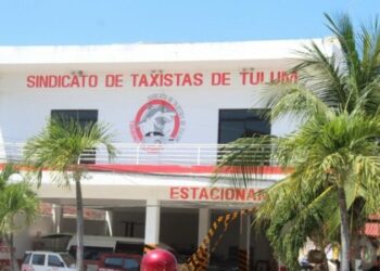 Sede del Sindicato de Taxistas de Tulum